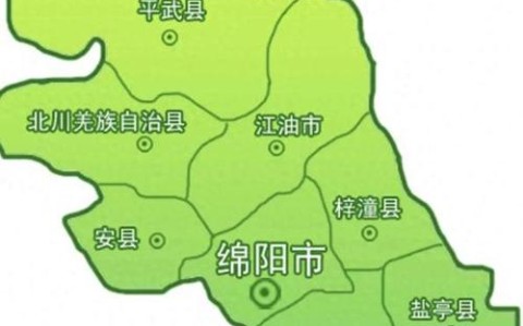 绵阳市区地图（绵阳市区地图实景地图）