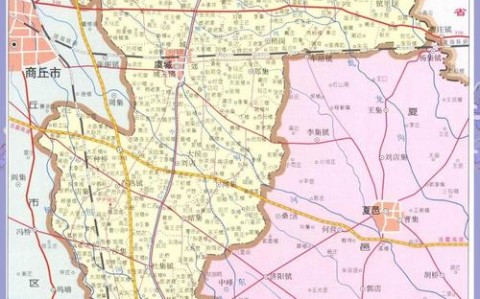 虞城县地图（虞城县地图高清 乡镇）