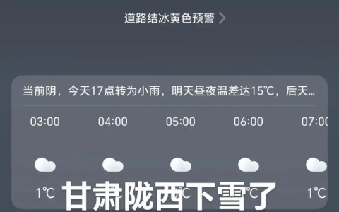 陇西天气预报（陇西天气预报15天）