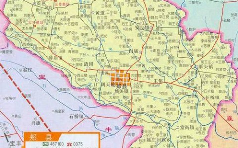 郏县地图（郏县地图全图）