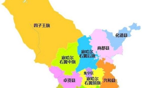 锡林浩特市地图（内蒙古乌兰察布市地图）