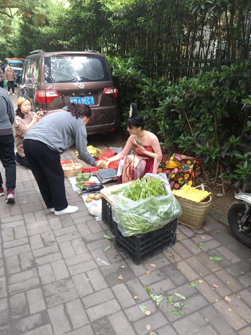 菜市场直播带货（直播卖蔬菜）