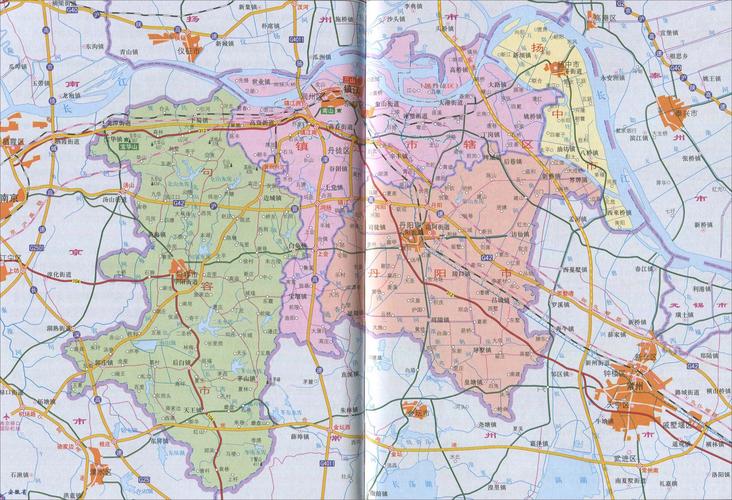 镇江地图（镇江地图位置）