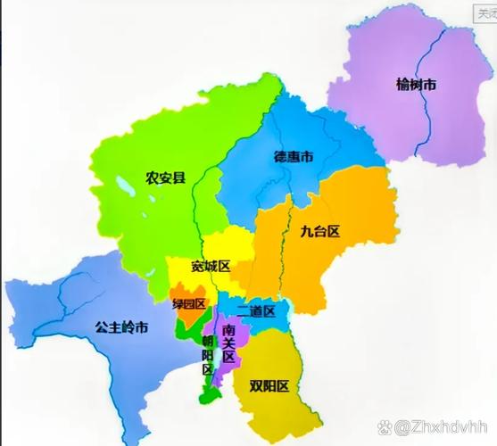 长春地图（长春地图各个区）
