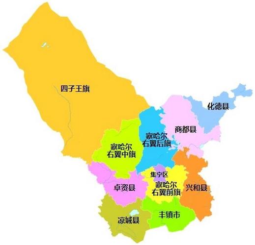 锡林浩特市地图（内蒙古乌兰察布市地图）