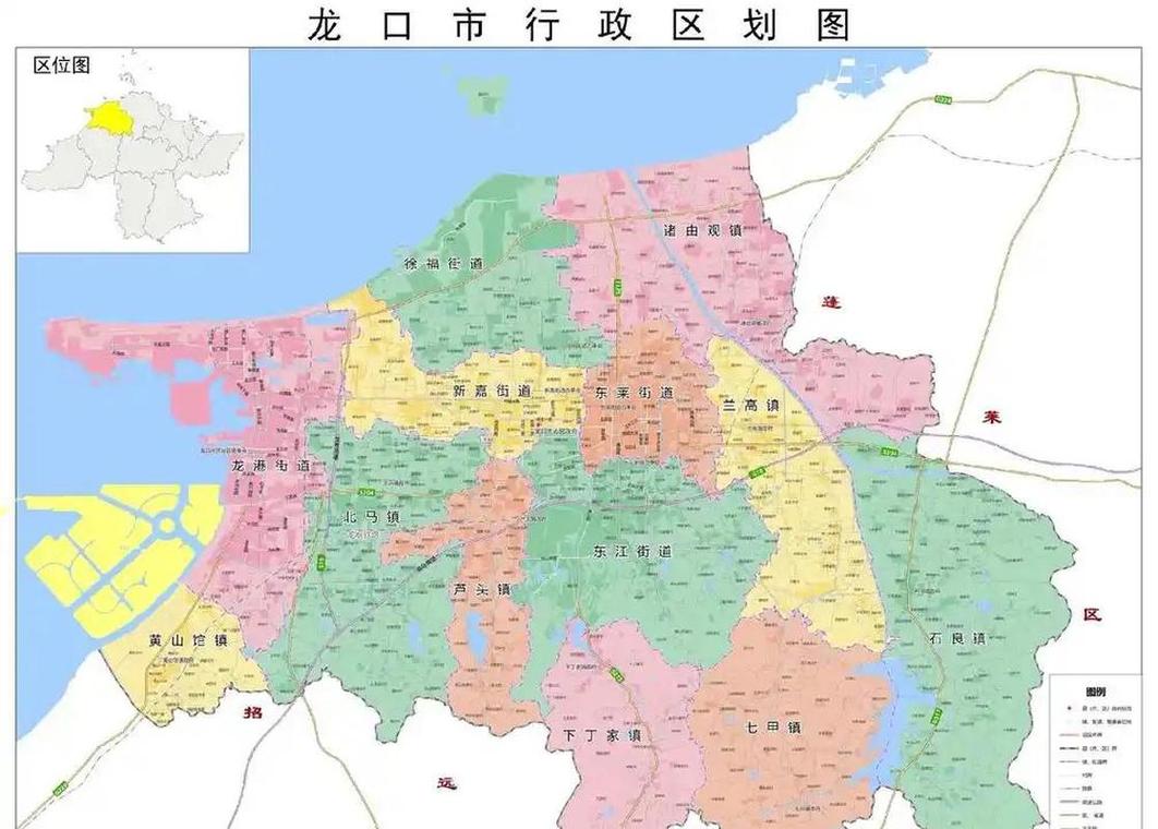 龙口地图(龙口地图高清版大地图)