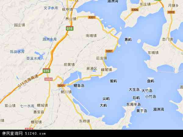 泉港区地图(泉州市泉港区地图)