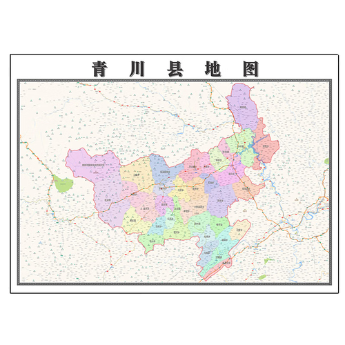 青川县地图（青川县县城地图）
