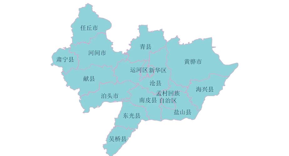 沧州市地图（沧州市地图全图各县）