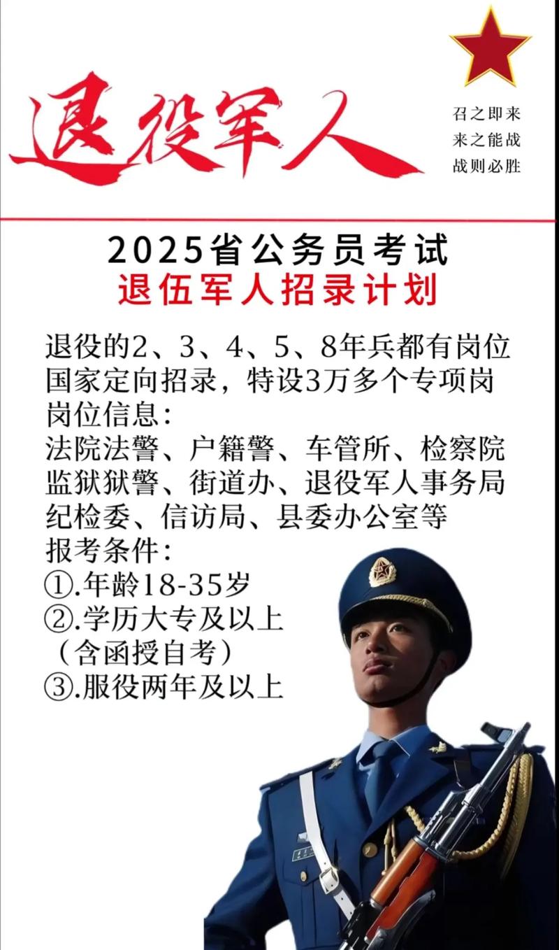 退役军人公务员考试（河北省退役军人公务员考试）