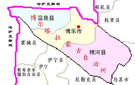 博乐市地图（博乐市地图全图）