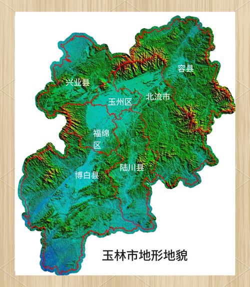 玉林市地图(玉林市区地图详细图)