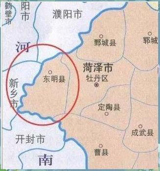 东明县地图（山东东明县地图）