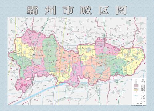 霸州市地图（河北省霸州市地图）