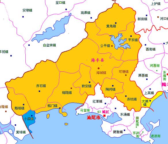 海丰县地图(海丰县地图图片)