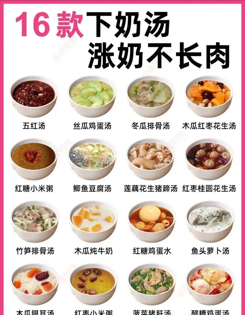 丰胸食谱大全及做法（丰胸食谱百科）